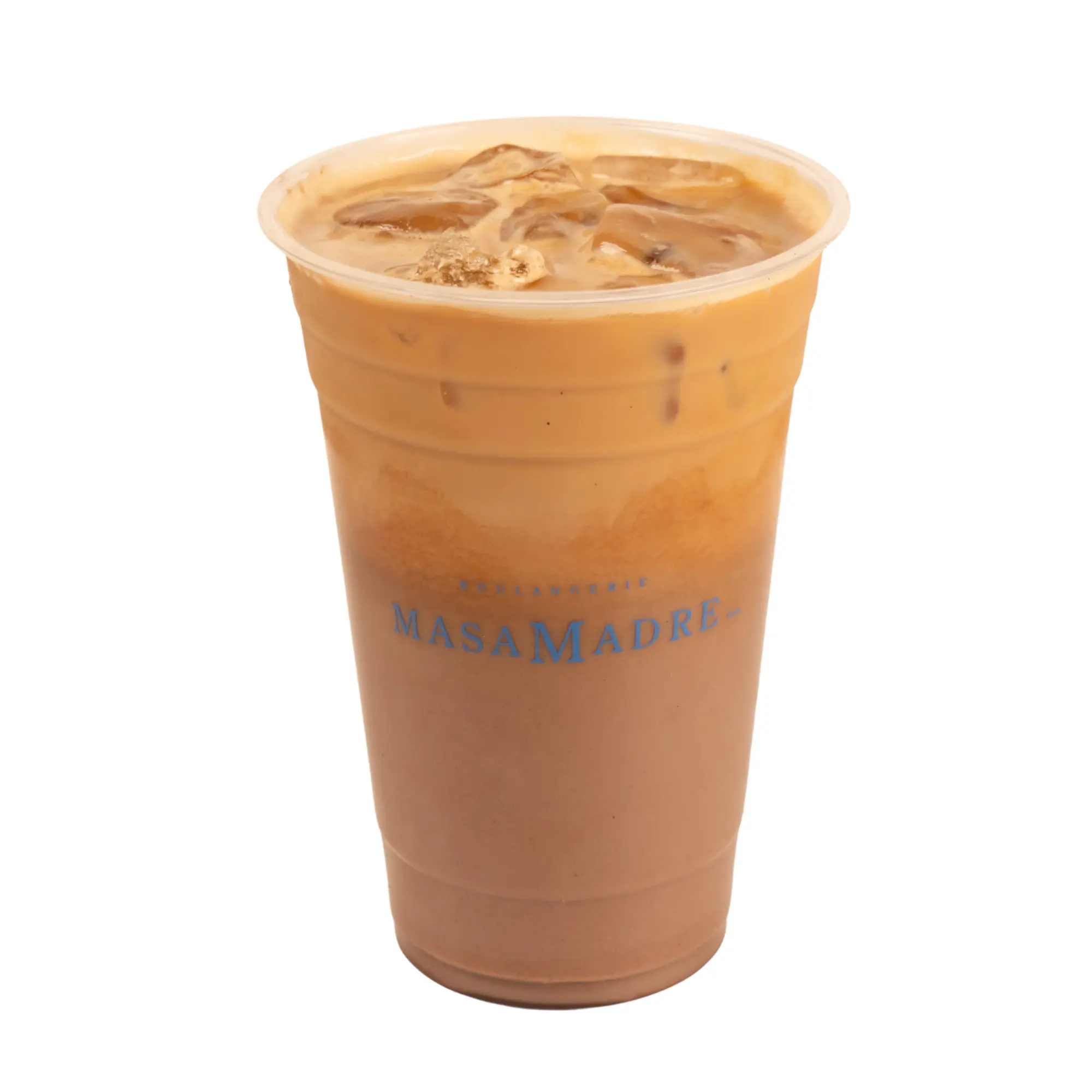 Latte chocolate frío